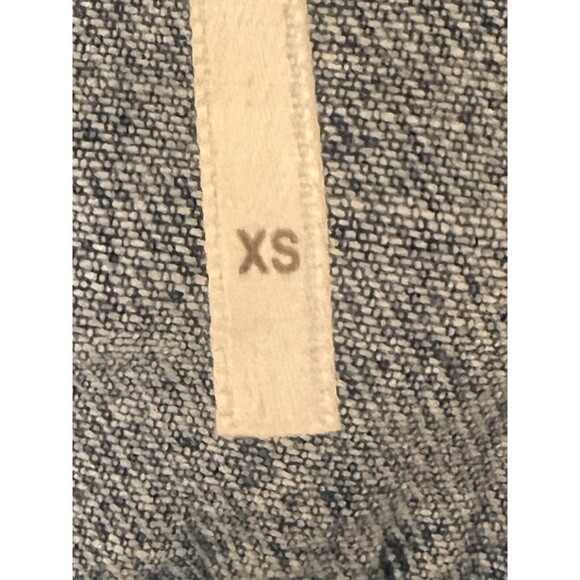 Free People Jacket Womens XS Extra Small Denim Distressed Trucker Thrashed Stain - Picture 11 of 13